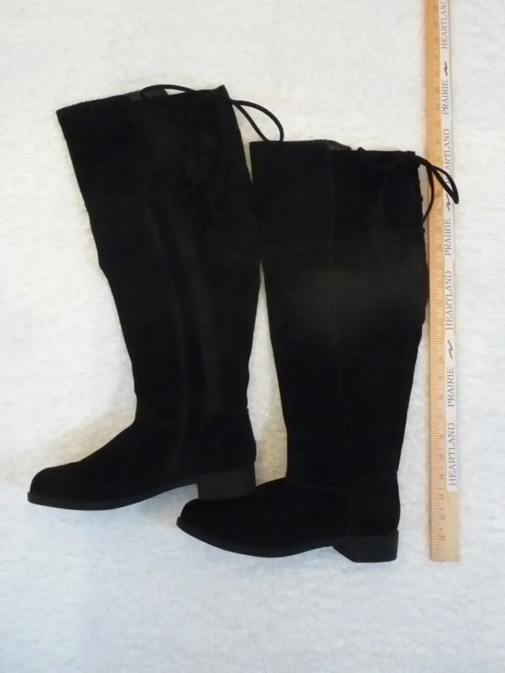 TORRID Over the Knee Boots - Black Suede, 8.5W